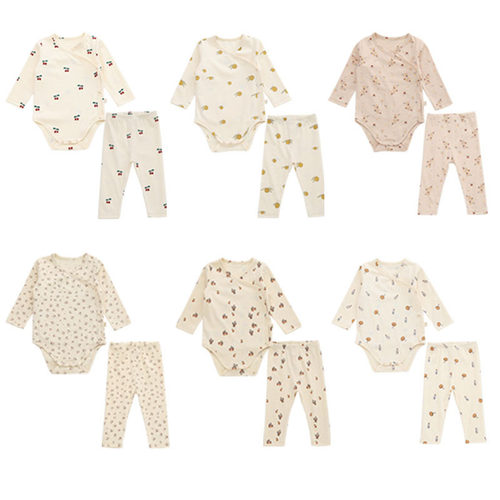 0-24M Newborn Kid Baby Boy Girl Clothes Autumn Winter Long S