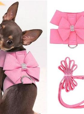 Dog Leash Harness Pet Collar Rope Belt Traction Dogs Cable