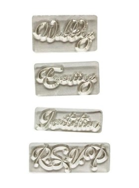 Wedding Invitation Silicone Clear Seal Stamp DIY Scrapbookin