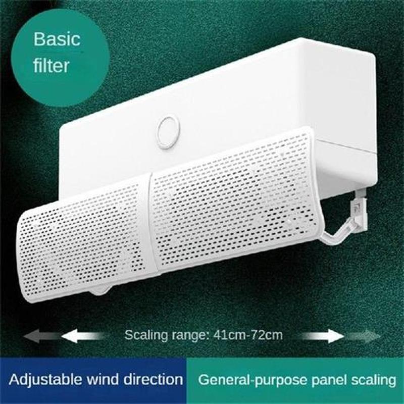 Adjustable Windproof Wall-mounted Air Conditioner Deflector