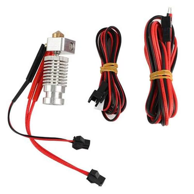 Hot End Kit Nozzle Assembled 1.75 0.4mm 12v100K Extruder Str