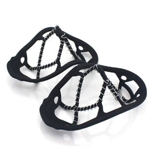 1 Set Walk Traction Ice Cleat Crampons Stainless