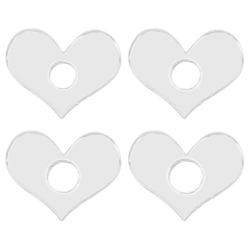 4Sizes Clear Page Spreader Heart Thumb Ring Page Holder Tran