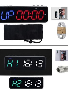 Wireless Bluetooth Control Timer Stopwatch,Led Fitness Timer