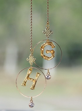 Custom letters diy accessories car hang act the role ofing