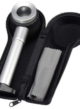 Handheld 45X Folding Linen Tester Metal Magnifiers Cloth