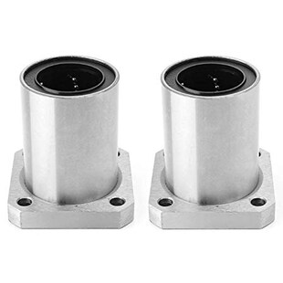 2Pcs LMEK30UU 30Mm Flange Bearing Europe Version 30X47X68Mm