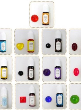 Epoxy Pigment 13 Color Liquid Epoxy Resin Dye 0.35oz Coloran