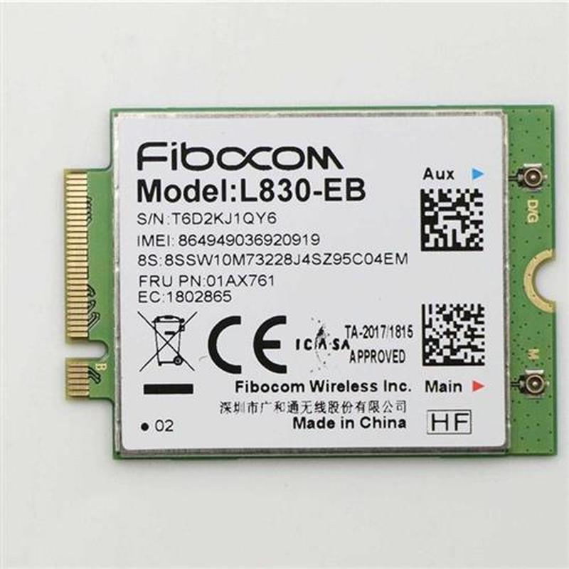 Fibocom L80-EB WWAN Card Thinkpad X280 T480 T580 P52s L48