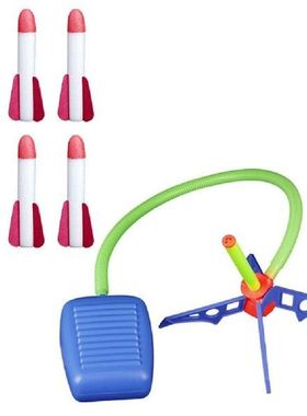 Adjustable Stomp Rockets Launcher Toy Rocket Launcher For