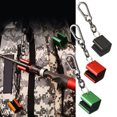 Waist Belt Fishing Supplies Rod Holder Clip Belly Support