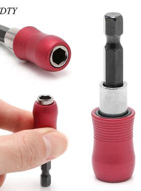 60mm 1/4 Inch Hex Shank Quick Release Screwdriver Bit Holder