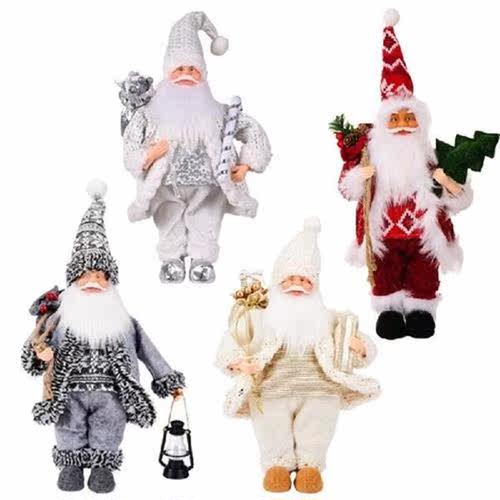 Christmas Standing Santa Ornament Party Supplies Childrens