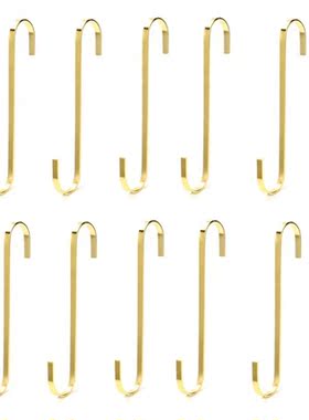 8-Inch S-Shaped Hook Hanging Flat Hook Heavy-Duty S Hook Hoo