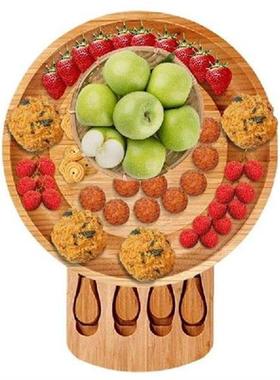 Cheese Board Set 13.5-inch Serving Meat Tray Unique