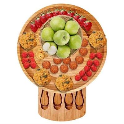 Cheese Board Set 13.5-inch Serving Meat Tray Unique