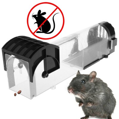 1 Pcs Reusable Mouse Trap No Kill Rats Cage Mousetrap Smart