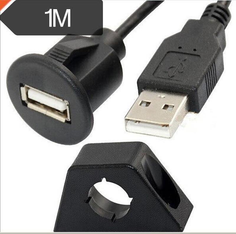 Usb Extension Lead For Car Audio Stereos - 1 Metre Length Wi