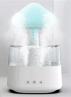 Mushroom Rain Air Humidifier with Colorful Night Light