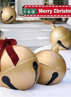 60CM Christmas Inflatable Ball Outdoor Huge Balloon PVC