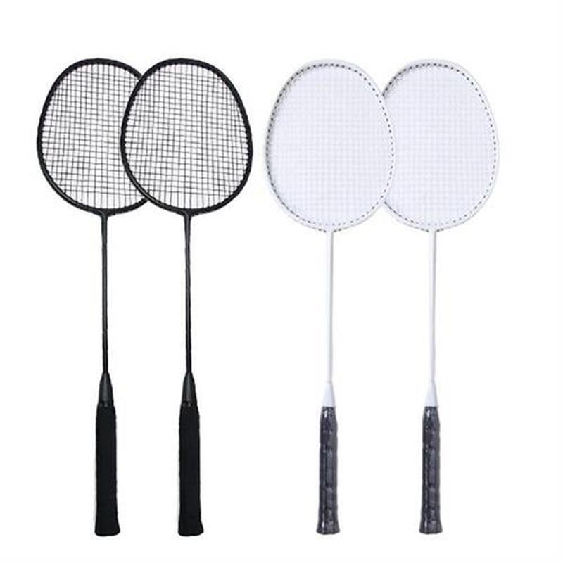 2x Professional Badminton Rackets Set Lightweight Tennis