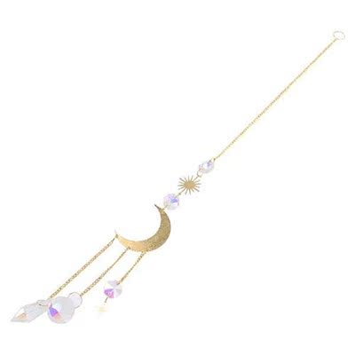 Wind Chime Sun Catcher with Crystals Hanging Crystal for