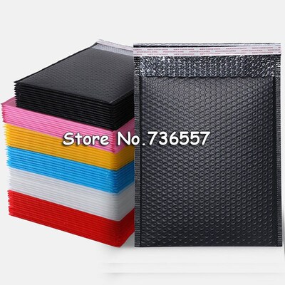 5PCS packaging envelope Pink Poly Bubble Mailer Padded Envel