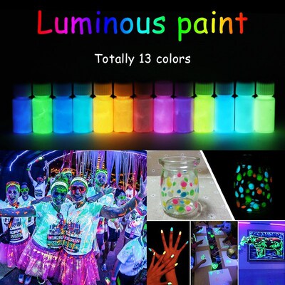 Luminous Paint Glow in the Dark Phosphor Paint Shining for P
