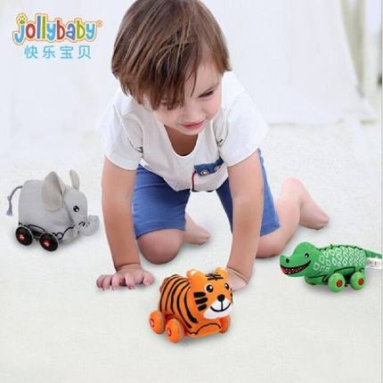 Mini Cartoon Animal pull back car Models Baby Toys Model