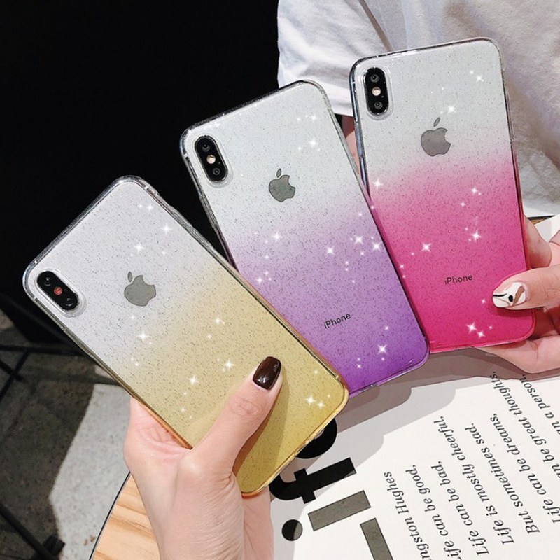 For iPhone X XR 11 Pro XS Max 8 7 6 s 6s Plus Sparkle Glitt