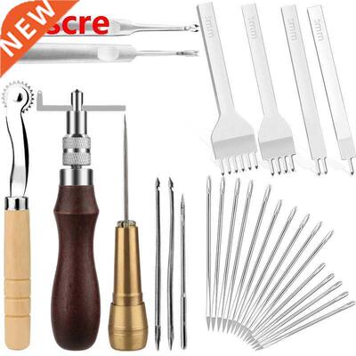 Leather Hole Punches Lacing Stitching Carving Craft Tool DI