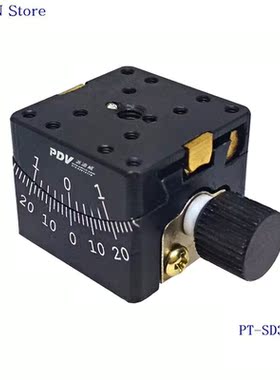 PT-SD304 Precise Manual Goniometer Stage, Dovetail Platform,