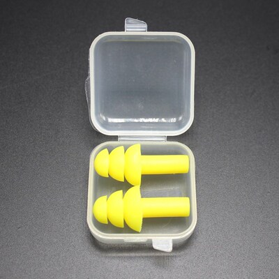 1 Pair Silicone Waterproof Swimming Ear Plugs Earplugs Ear P