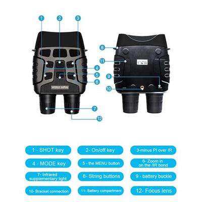 HD Binoculars Binocular Night Vision Device High Magnificati
