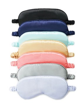 Silk Shading Sleeping Eye Mask Soft Comfort Multicolor Sleep