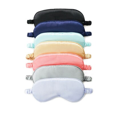 Silk Shading Sleeping Eye Mask Soft Comfort Multicolor Sleep