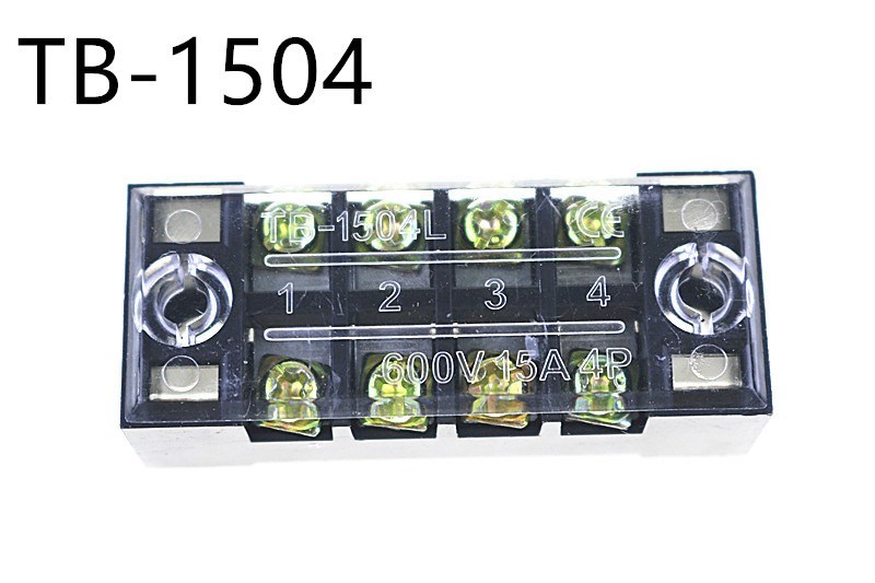 Terminal blocks TB-1504(15A 4P) Patch panel Wiring row junct