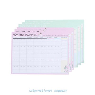 20 SheetS MOnthly PlAnner CAlendAr SChedule OrgAnizer AgendA