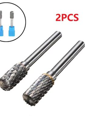 2 Sets Of Carbide Rotary File Tungsten Steel Grinding Head D