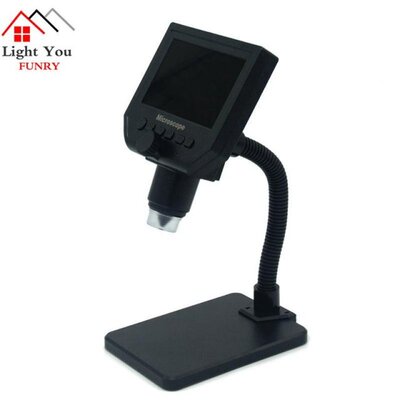 600X Magnification 3.6MP HD LCD USB Digital Electronic Micro