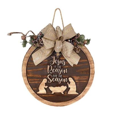 Jesus Is The Reason For The Season Sign Holiday Yard Sign