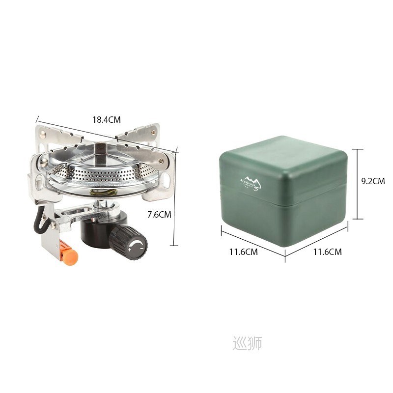 3000W Camping Mini Gas Burner Ultra Light Cookware Propane O