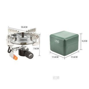 3000W Camping Mini Gas Burner Ultra Light Cookware Propane O