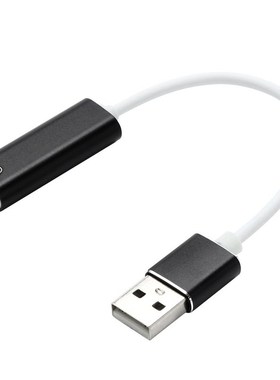 Speaker Connected Sound-Card External Jack-Adapter Usb To fo