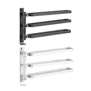 51BD Space-Aluminum Towel Bar Foldable Hand Towel Holder Bat