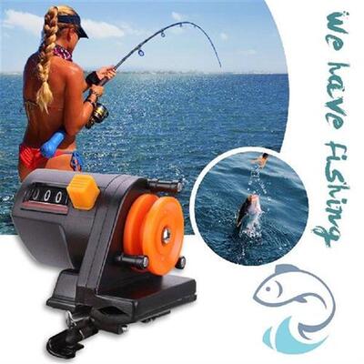 Fishing Line Counter 0-999m Line Depth Finder Length Gauge