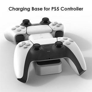 For PS5 Controller Charger Dual USB  Charging Dock Stati