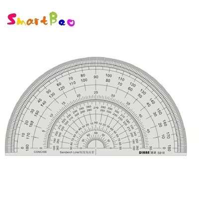 Patchwork Protractor Fashion Clothing Design Protractor