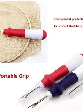 10 PCS Sewing Seam Ripper With Scissors, Ergonomic Stitch Re