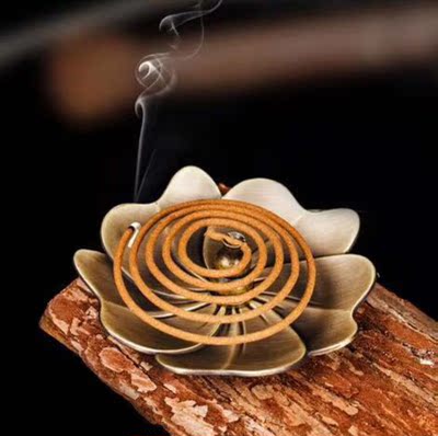 Incense Burner Alloy Incense Burner Stick Holder Plate Buddh